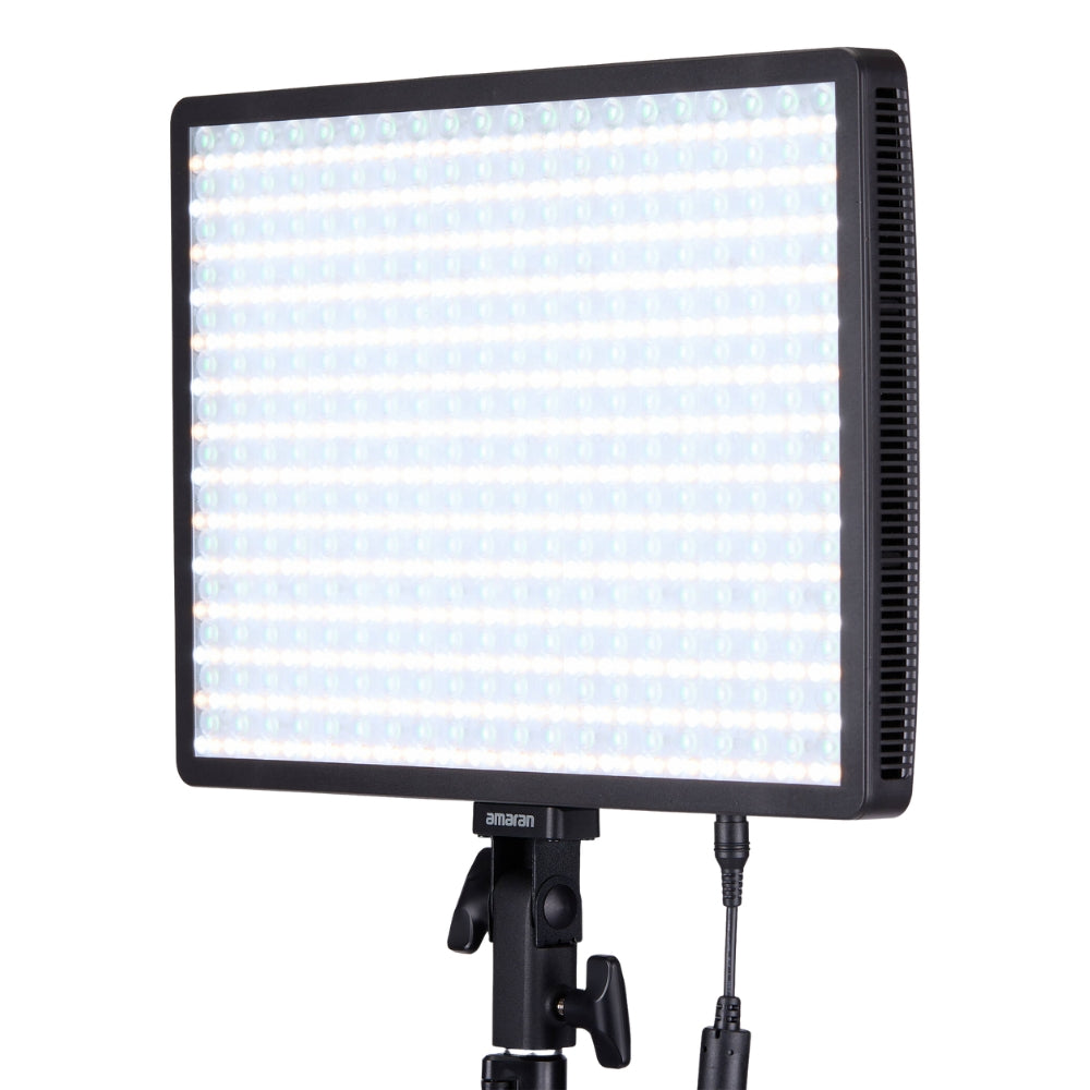Aputure Amaran Pano 120C P60C RGB COB 120W Mobile Light Panel 2300K-10000K CCT, Sidus Link & Bluetooth Control, 12 Light Effect Presets for Content Creators Vloggers Photography Lighting and Studio Equipment | Black, White