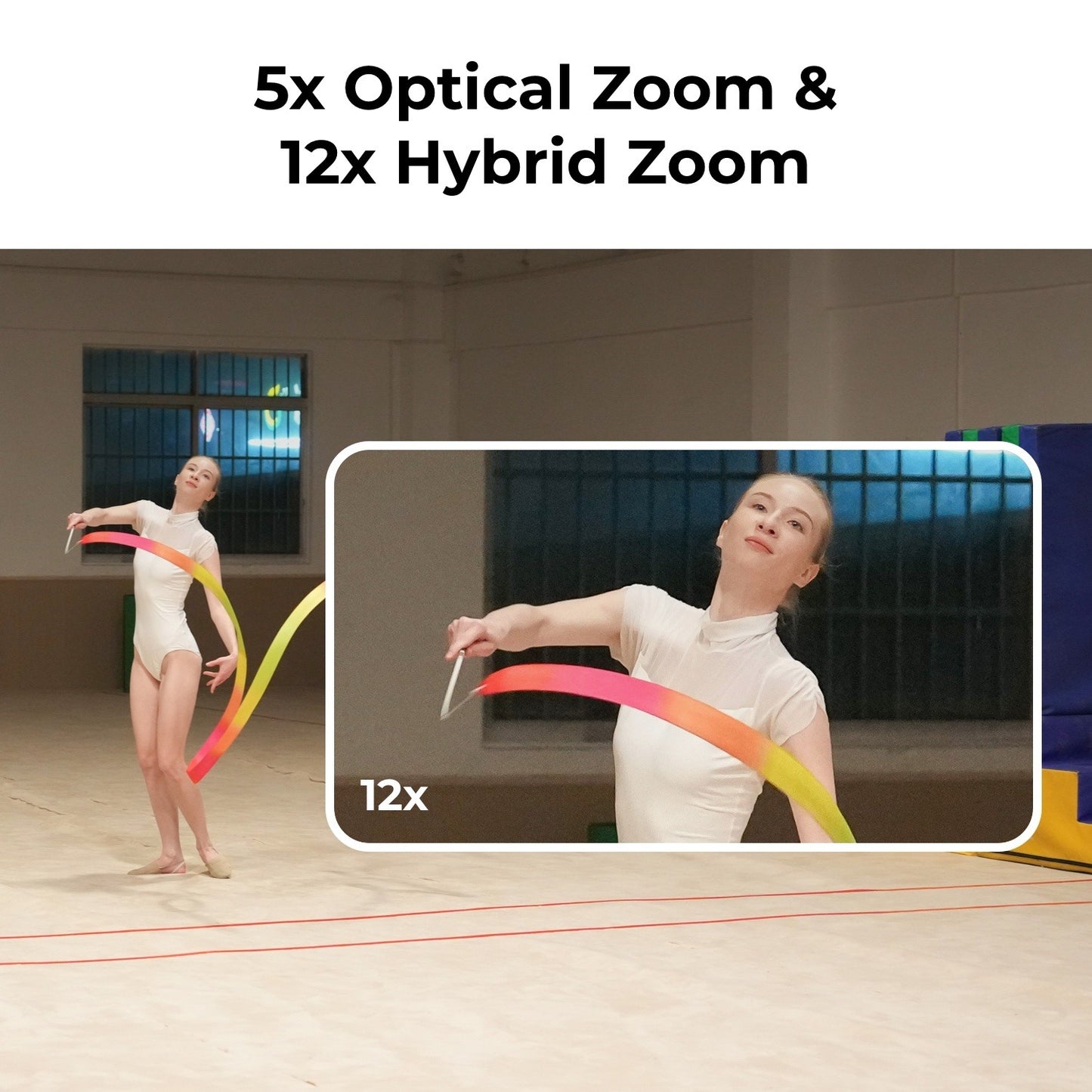 OBSBOT Tail 2 AI-Powered 4K PTZR Streaming Camera with Intelligent Auto Tracking, Up to 12x Zoom, Multi-Cam Support, NDI | HX3 Connectivity, 3-Axis Gimbal, Horizontal & Vertical Rotation for Smartphones, Tablets, Computers and Laptops