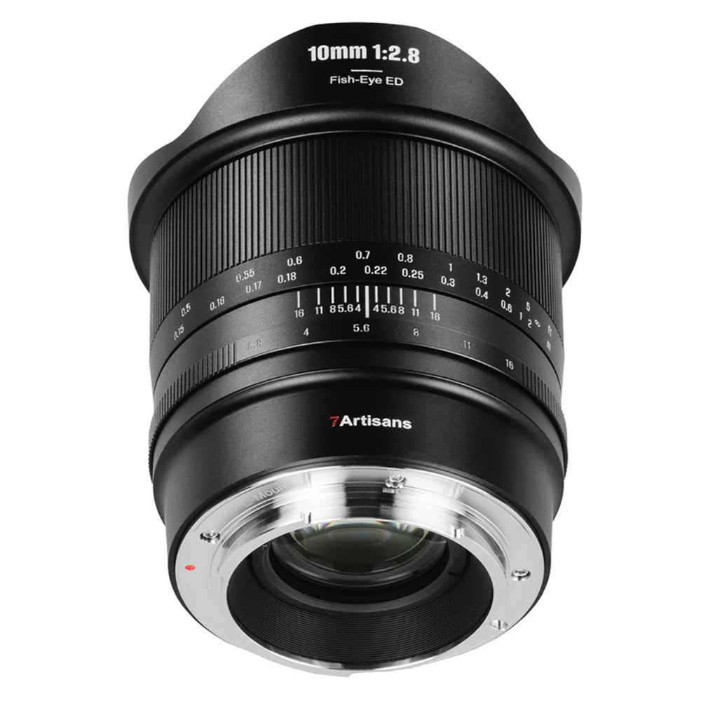 7Artisans 10mm F/2.8 Mark II Full Frame Format Nikon Z Mount Ultra Wide Angle Fisheye Prime Lens MF Manual Focus Large Aperture for Z30 Z5 Z50 Z6 Z7 Z8 Z9 Zf Mirrorless Cameras