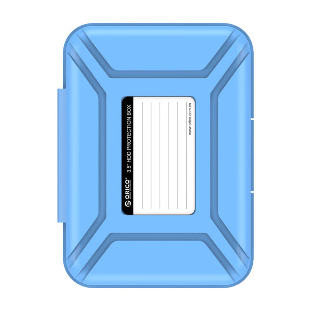 ORICO 3.5-Inch HDD/SSD Shockproof Hard Drive Storage Box Protective Case with EVA Foam Padding & Label Sticker | HDD Case | SSD Case | ORICO-PHX35