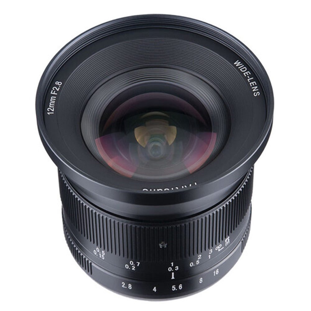 7Artisans 12mm F/2.8 Mark II APS-C Format Sony E Mount Wide Angle Prime Lens MF Manual Focus Large Aperture for Mirrorless Cameras