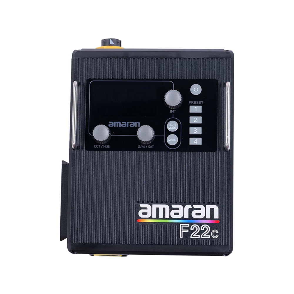 Aputure Amaran F22c RGB / F22x Bi-Color 60x60cm Square Flexible LED Light Mat with Softbox Frame and Control Box with V-Mount Battery Plate for Photography Video Vlogging Live Streaming and Film Production Studio Lighting Equipment