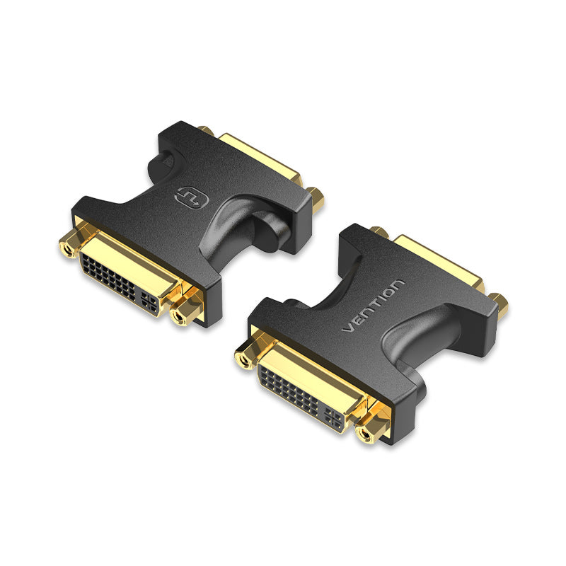 Vention 1080p 60Hz DVI (24+5) Female to DVI Female Gold Plated (ECHB0) Video Adapter Converter for TV, PC, Monitors, Projectors, Console | JG Superstore