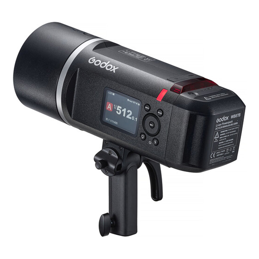 Godox AD600BM II Witstro Manual All-in-One Outdoor Monolight with up to 500 Full-Power Flashes, 600W Range, Bowens S Mount Accessory for Studio Lighting, Video Content Creation and Professional Photography