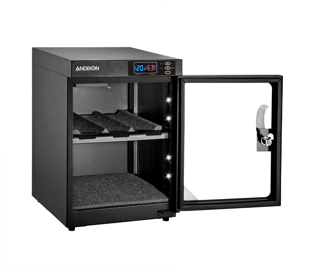 Andbon AD-30S Dry Cabinet Box 30L Liters Digital Display with Automatic Humidity Controller