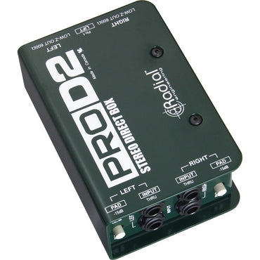 Radial Engineering ProD2 - Stereo Passive Direct Box