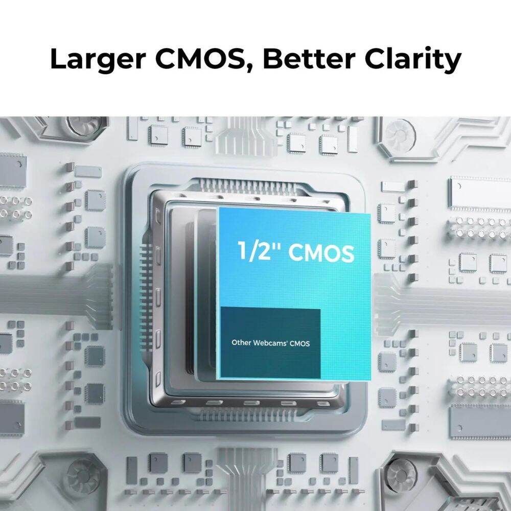 OBSBOT Meet 2 AI-Powered 4K Webcam with Intelligent Auto Framing, Phase Detection Auto Focus, Dual Omnidirectiol Microphones, and Supports Windows and macOS for Computers & Laptops - Live Streaming, Broadcast, Recording, and Conferencing