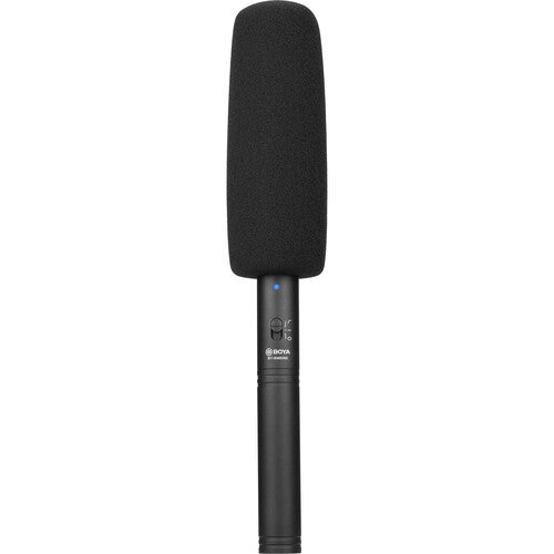 Boya BY-BM6060 Full-size Aluminum Shotgun Microphone Super Cardioid Condenser Mic with Accessories, for Cameras, UPDATED BY-PVM1000