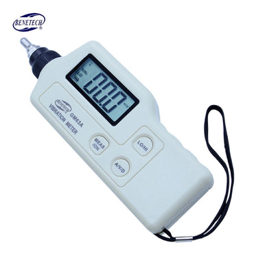 Benetech GM63A Portable Digital Vibration Meter High Sensitivity Probe Vibration Monitoring Instruments