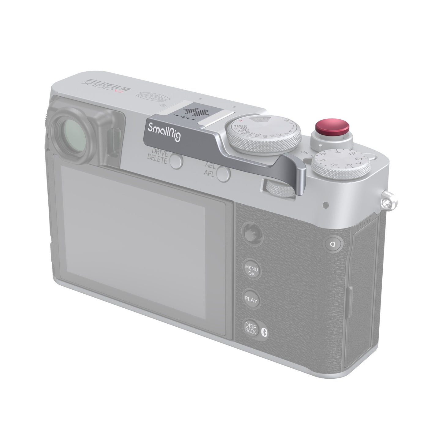 SmallRig Aluminum Camera Thumb Grip for FUJIFILM X100VI / X100V Body with Shutter Release Button Accessory Attachment
