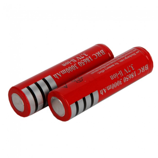 EBL LN-8131 3.7V 18650 3000mAh Li-Ion Lithium Ion Rechargeable Batteries for Portable and Emergency Electronics (Pack of 2)