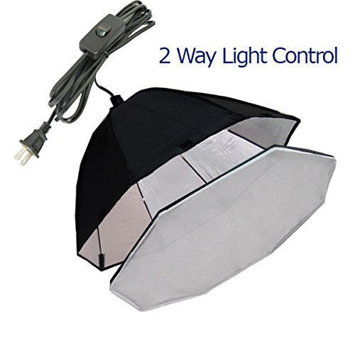 Pxel SB-1B-60 Octagon 1 bulb light head, Softbox Continuous lighting with 1 bulb holder, Photography Octagol