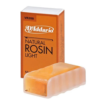 D’Addario Violin / Viola / Cello tural Rosin for Horsehair and Synthetic Hair Bows | VR-200
