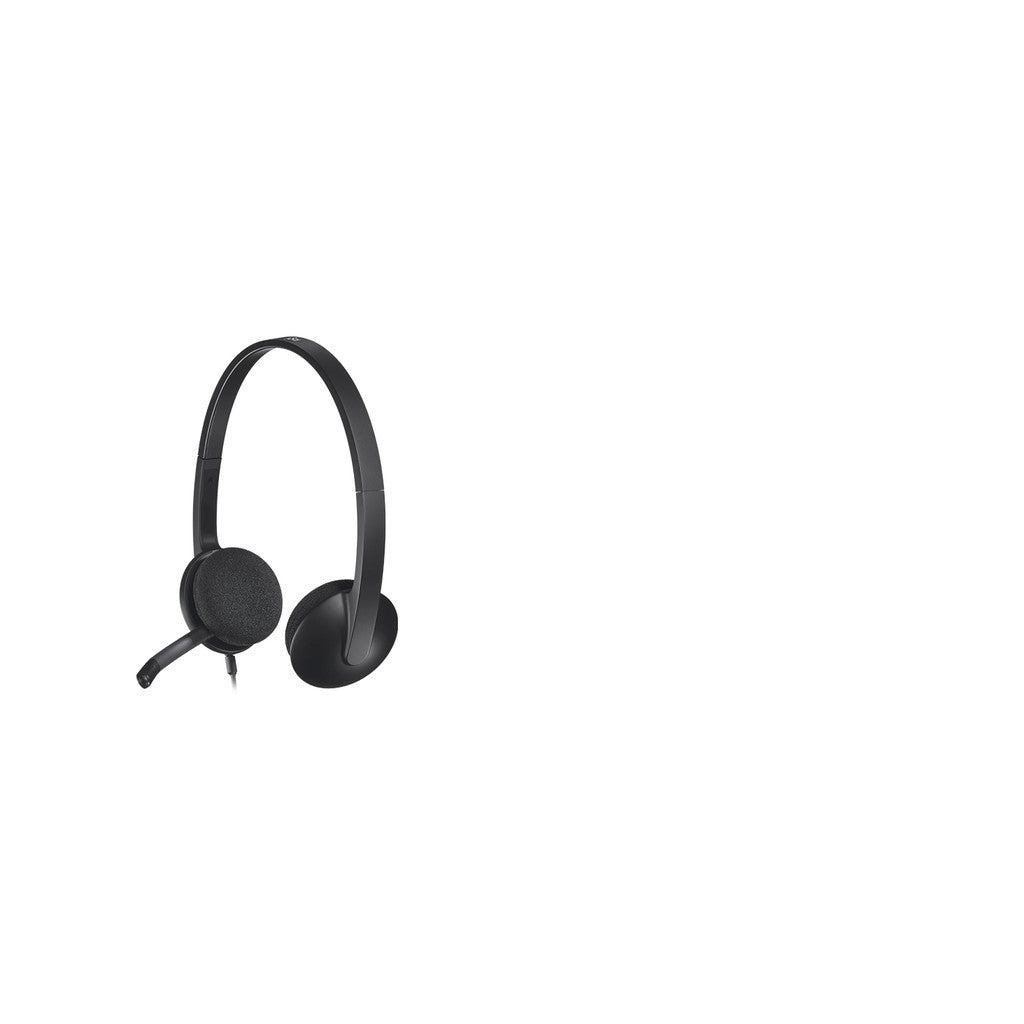 Logitech H340 USB Headset Stereo USB Headset for PC Windows and Mac