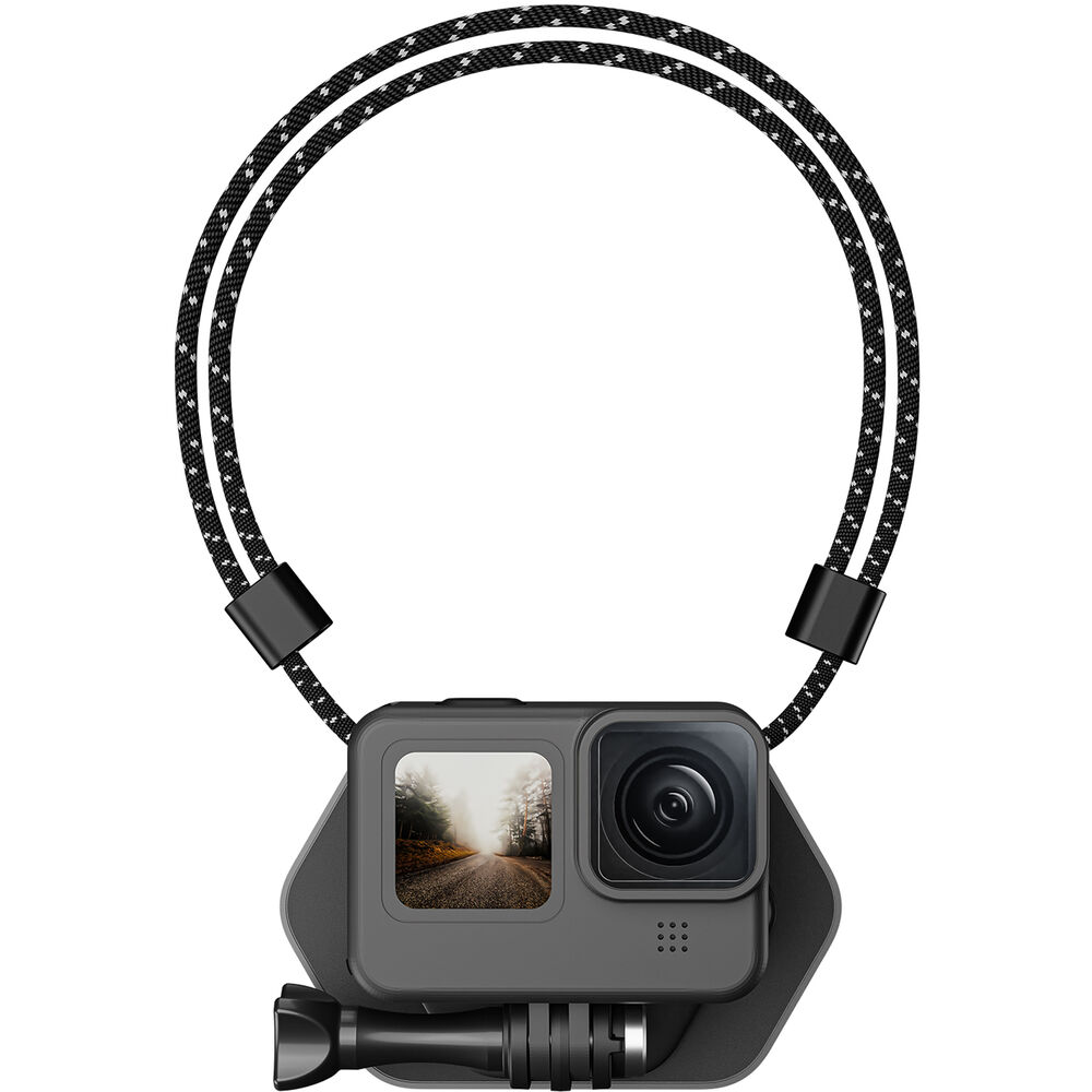 TELESIN Magnetic QR Quick Release Neck Mount Set and Nano Adhesive Sticker Mount for GOPRO DJI Insta360 Action Cameras