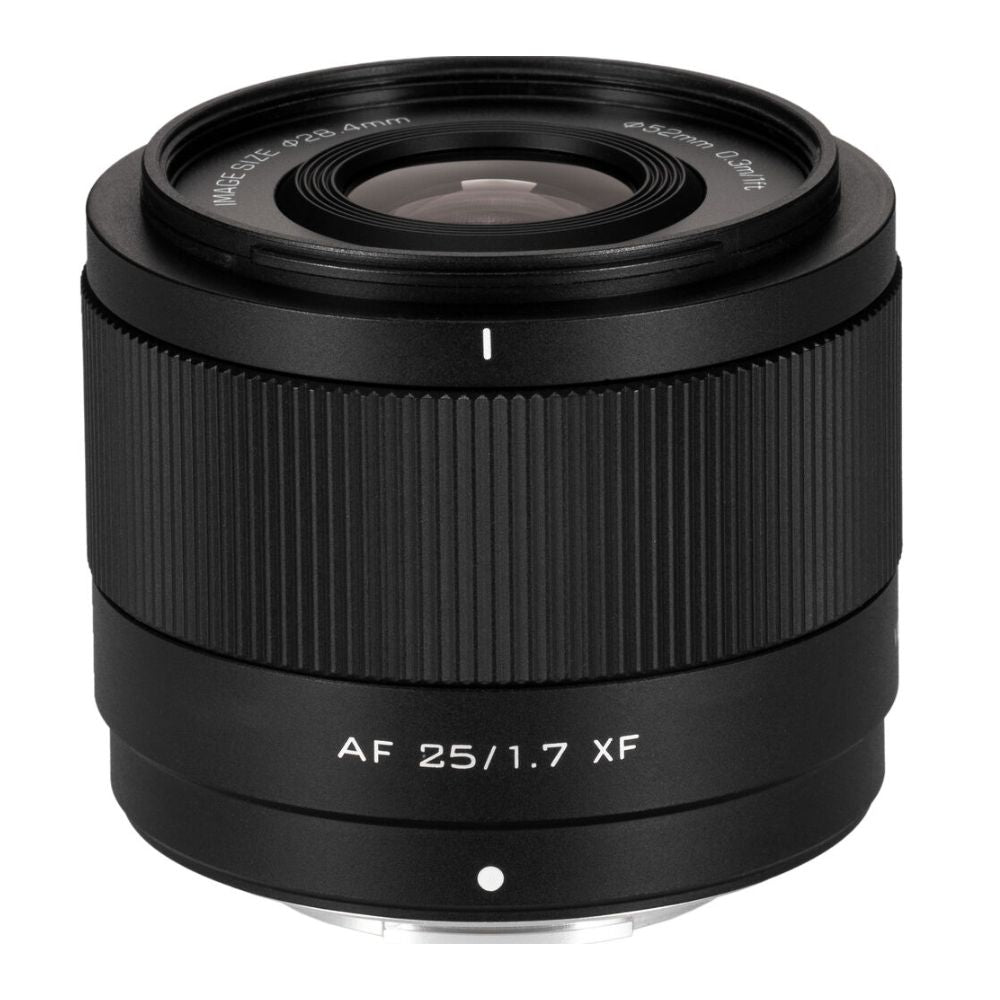 Viltrox Air Series 25mm F/1.7 FUJIFILM XF Mount AF Autofocus Fast STM APS-C Format Wide-Angle Prime Lens with High Quality Optics, Smart Eye and Face Detection for Mirrorless Camera, Street and Still Life Photography Videography