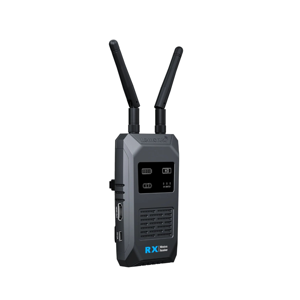 LEMORELE R1100 TX + RX Wireless Video Transmission Kit System 1080P 60Hz WIFI 5GHz with Max 200m Range