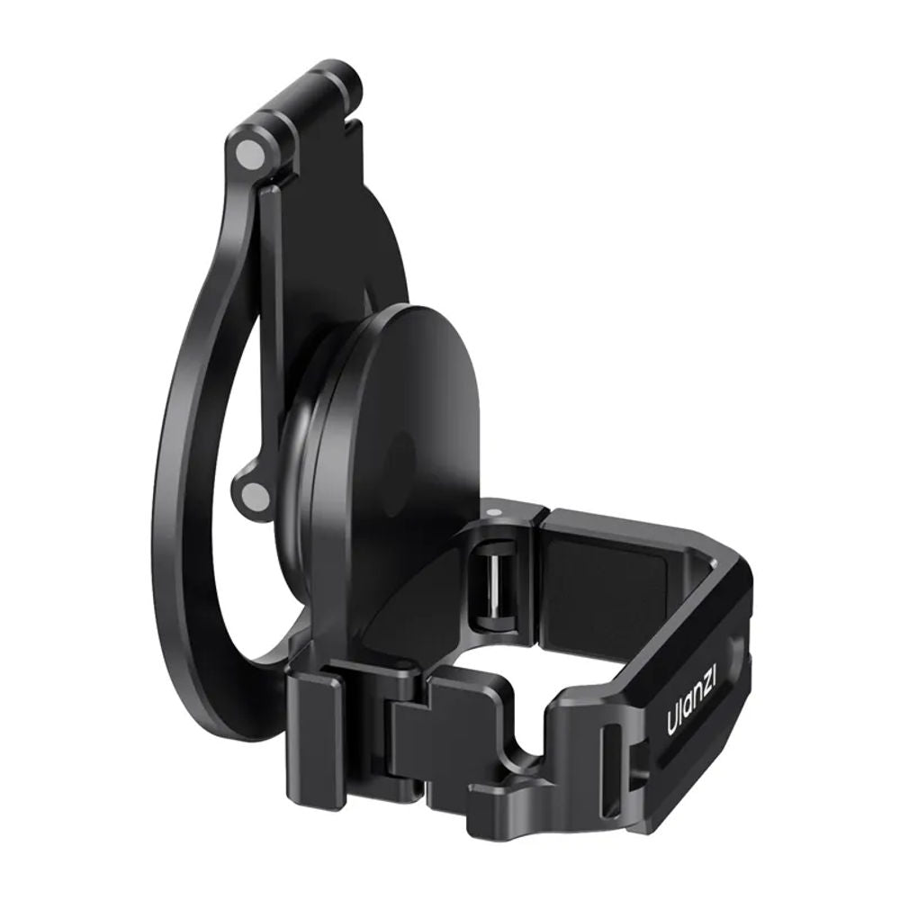 Ulanzi PM01 Magnetic Expansion Adapter for DJI Osmo Pocket 3 with Cold Shoe Mount, 1/4" Thread, 360° Rotation, MagSafe Attachment and Lanyard Wrist Strap for Camera Accessories | C065