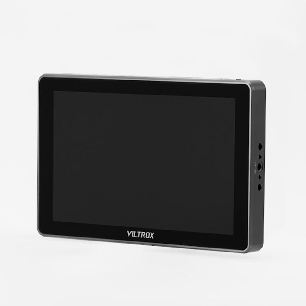 Viltrox DC-L1 / DC-L2 7" On-Camera IPS Touchscreen Camera Monitor with DCI / UHD 4K HDMI / SDI Input and Output, 3D LUTs, USB Type-C Interface, Gyroscope Auto Flip Function, Built-In Mage Tools and L-Series Battery Plate for Photo Video Content Creation