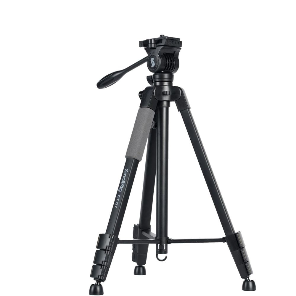 SmallRig Versatile Lightweight Camera Video Tripod with Smartphone Holder, Quick Release Plate, and 151cm (CT-05) / 161cm (CT-07) Maximum Height for Vlogging, Live Streaming, and Content Creation | 4688 4689