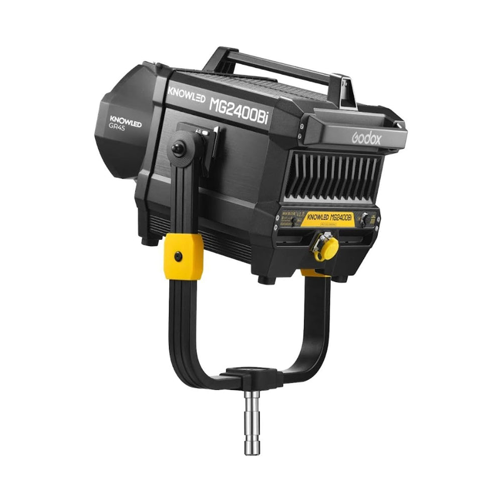 Godox KNOWLED MG2400BI Bi-Color LED Video Light 2800-6500K CCT, 11 FX Lighting Effects, DMX/RDM, CRMX, App Control, Built-in Fan Cooling System, Flash G-Mount for Professional Studio, Photography, Filmmaking, Live Streaming, Vlogging