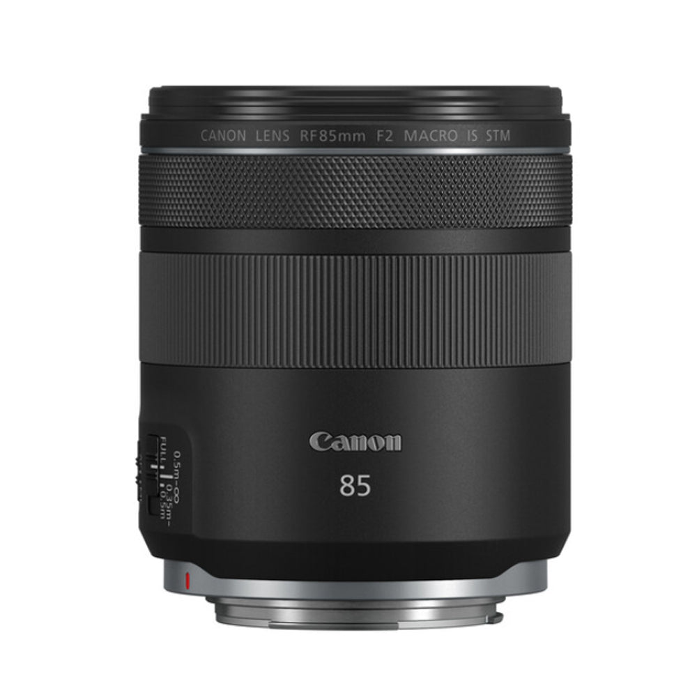 Canon RF 85mm f/2 Macro IS STM Short Telephoto Prime Lens for RF-Mount Full-frame Mirrorless Digital Cameras