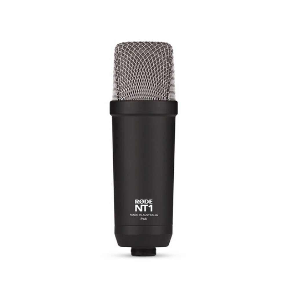 Rode NT1 Signature Cardioid Condenser Studio Microphone with HF6 1" Large Diaphragm Capsule, XLR 3-Pin Output, Phantom Powered for Recording, Podcasting, Live Streaming