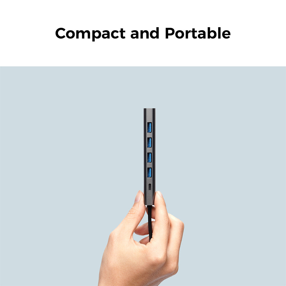 OBSBOT 3-in-1 USB Type-A 3.0 Hub with 5Gbps High Transmission Speed for Tiny / SE / 2 / 2 Lite / 4K & Meet / SE / 2 / 4K PTZ Streaming Camera and Webcam
