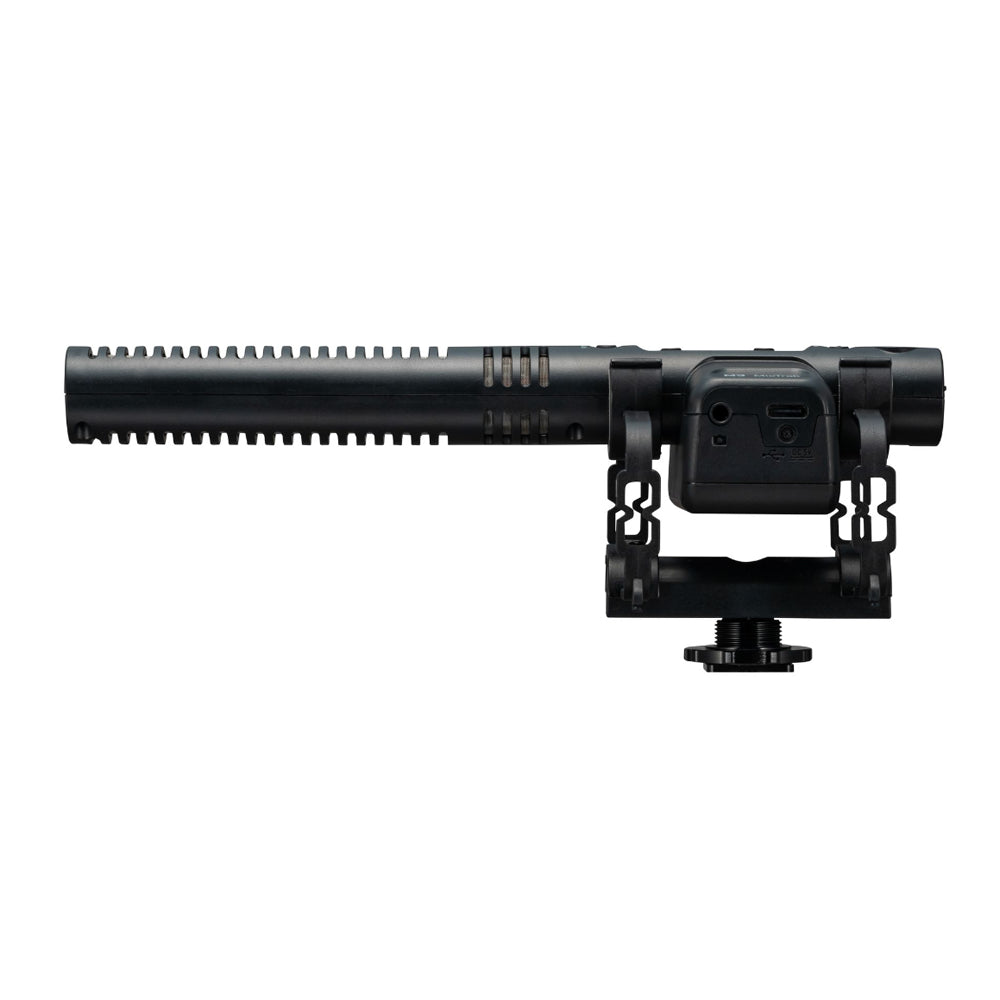 Zoom M3 MicTrak Shotgun Microphone and Audio Recorder with Stereo & Mono Mode, 32-bit Float Recording, 3.5mm AUX Camera & Headphone Output, Micro SD Card Slot, USB-C Port, Hot Shoe Mount for Vlogging, Video Content Creation, Film Making
