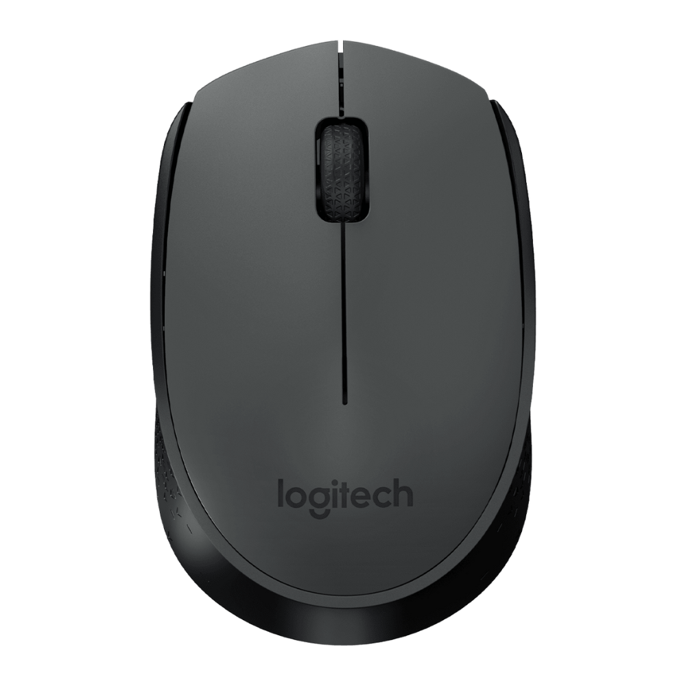 Logitech M170 2.4GHz Wireless Mouse with 1000 DPI, USB Receiver, and Smooth Optical Tracking for Computer and Laptop