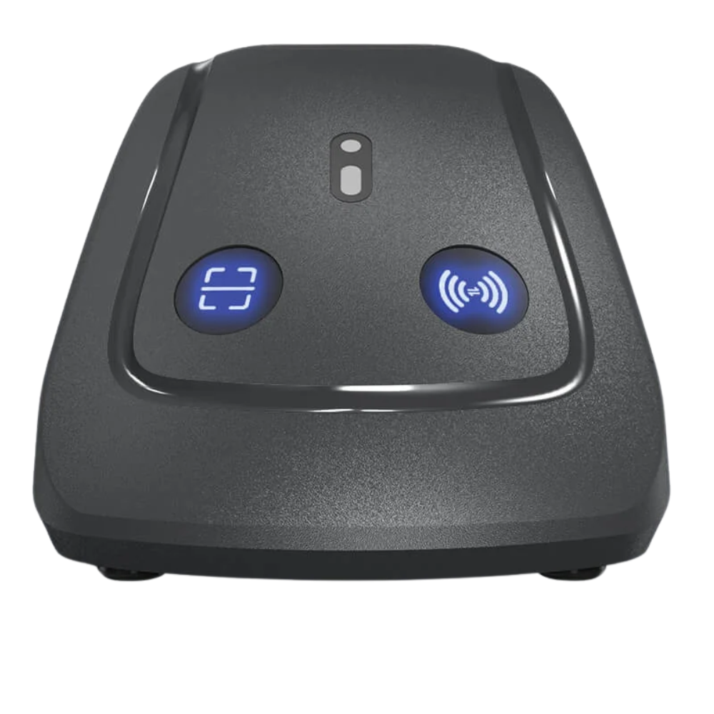 Inateck BCST-560B 1D 2D Wireless QR Code Scanner 2600mAh with Smart Charging Dock, Bluetooth, 2.4G & USB 3 in 1 Connectivity