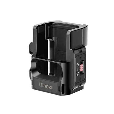 Ulanzi PK-06 DJI Osmo Pocket 3 Protective Expansion Adapter with Versatile Mounting Setup, Multi QR Quick Release Interface Mounts for Action Cameras