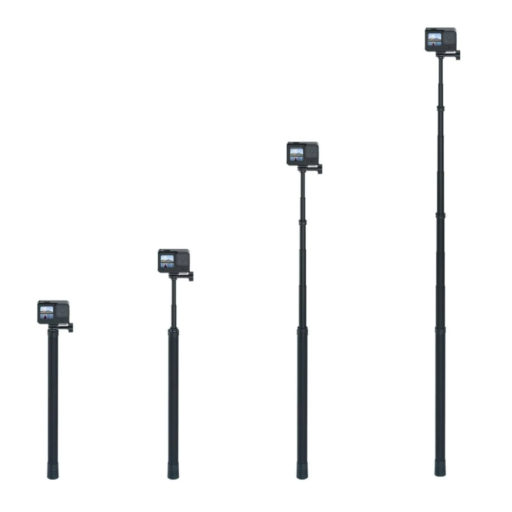 TELESIN Carbon Fiber Selfie Stick for GoPro & Action Cameras