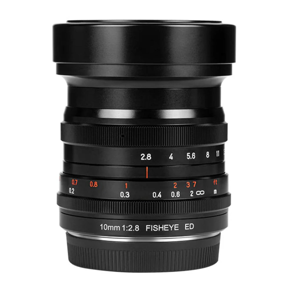 7Artisans 10mm F/2.8 Full Frame Format Canon RF Mount Ultra Wide Angle Fisheye Prime Lens MF Manual Focus Large Aperture for EOS R EOS R3 EOS RP EOS R5 EOS R6 Mirrorless Cameras