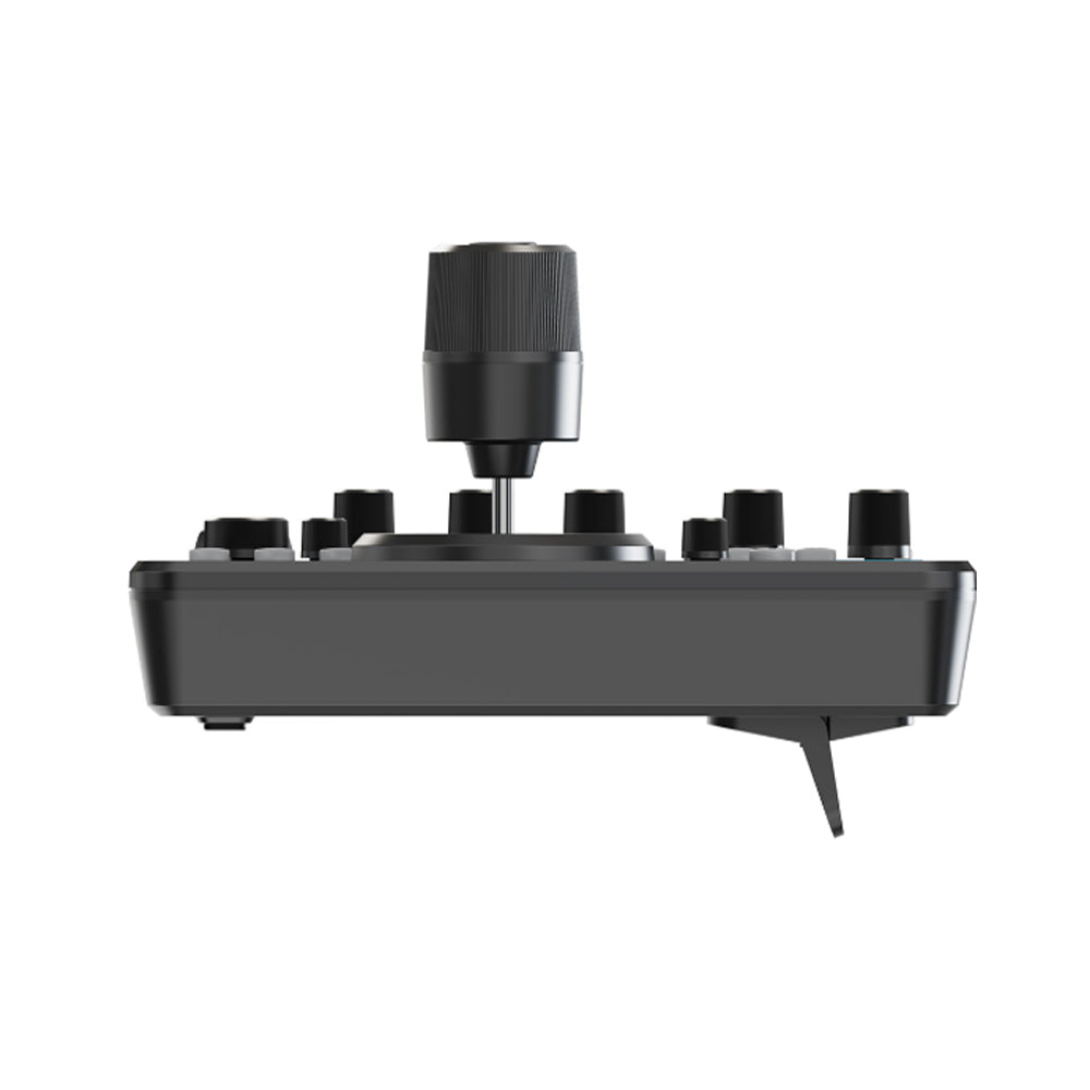 AVMatrix PKC4000-NDI IP Serial PTZ Camera Joystick Controller 5" Touchscreen Display, IP / 4S-422 / RS-485 / RS-232 Controls, Max 100 Camera Input and 255 Presets, Track Record + Playback, VISCA VISCA-IP ONVIF PELCO P&D Protocols