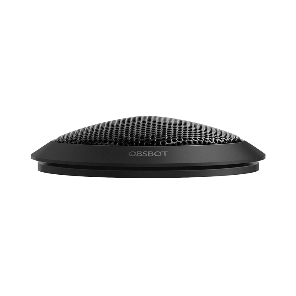 OBSBOT Wired Omnidirectiol Conference Microphone 360° Audio Pickup Pattern Connectivity with 3.5mm TRRS Jack Plug & Play for Online Meetings and Educatiol Remote Learnings