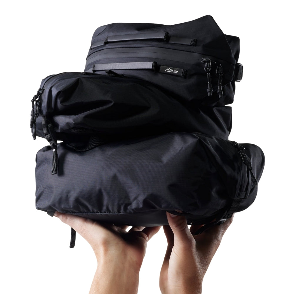 Matador Gear Cube Set 3-Pack 5L 3.9L 2.5L Utility Pouch Weatherproof for Travel & Outdoor Equipment