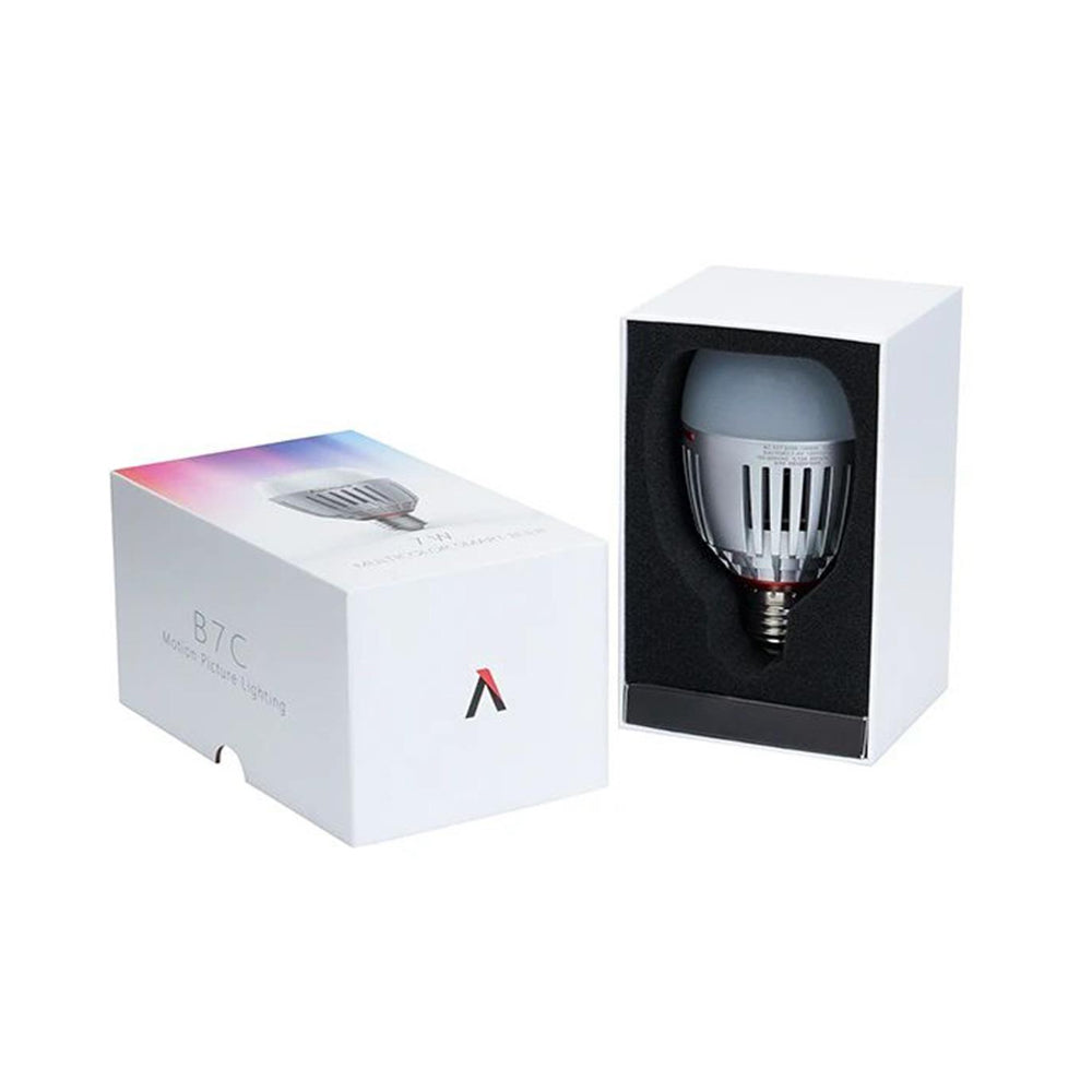 Aputure Accent B7c RGB E26 / E27 LED Light Lamp Lightbulb with Max 50m Bluetooth Range, Fully Tuble 2000K - 10000K CCT with 9 Built-in Light Effect Presets for Studio and Lighting Equipment | APC0146A7B