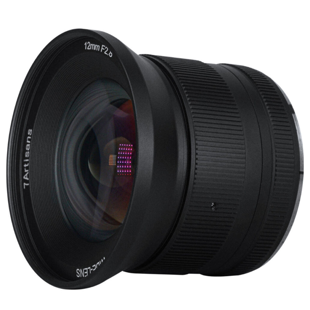 7Artisans 12mm F/2.8 Mark II APS-C Format Sony E Mount Wide Angle Prime Lens MF Manual Focus Large Aperture for Mirrorless Cameras