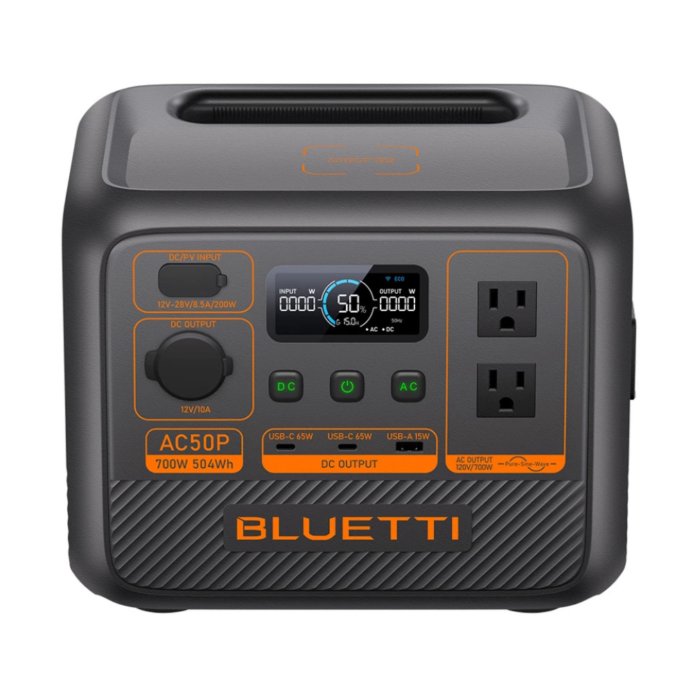 BLUETTI AC50P 700W Portable Power Station