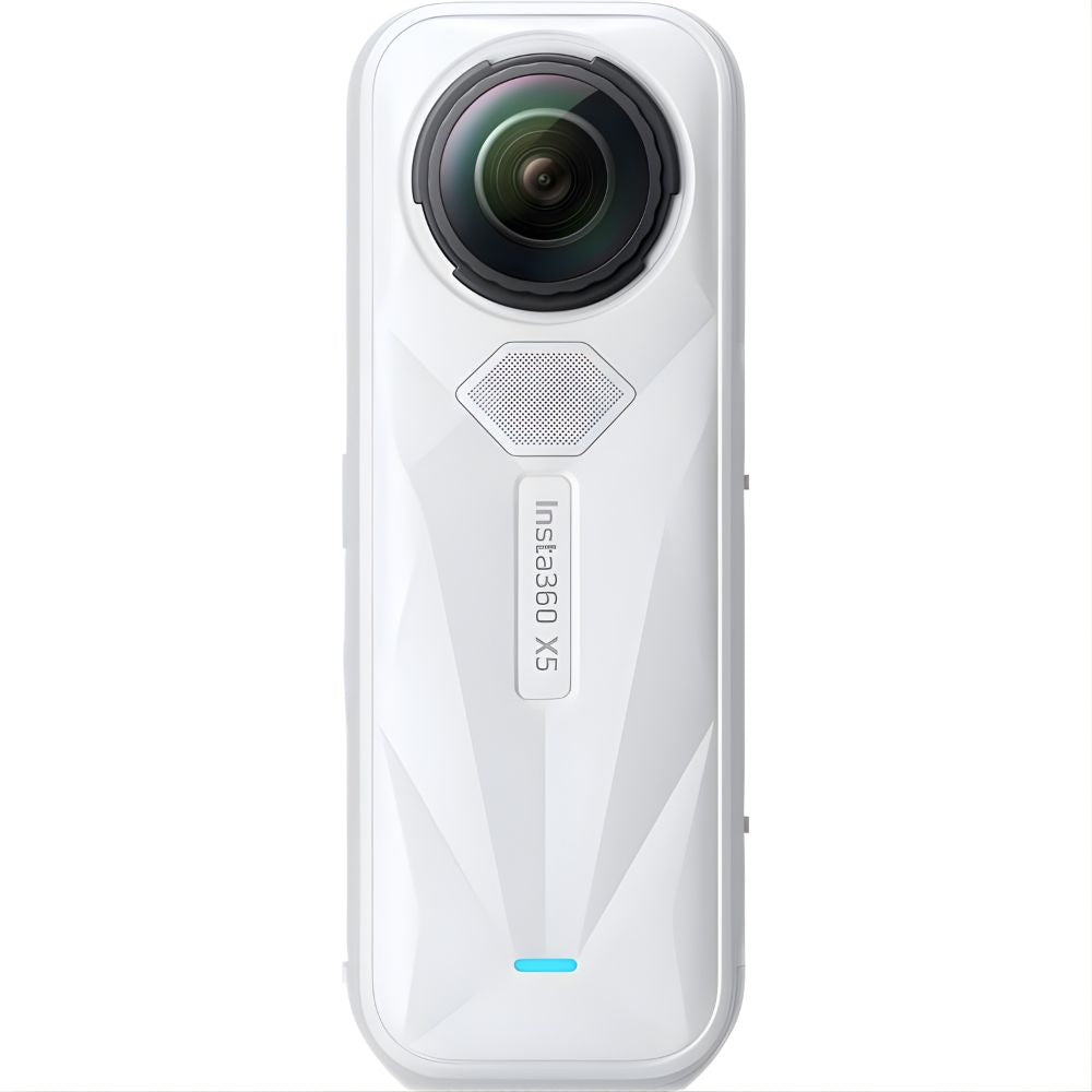 Insta360 X5 8K 360° Action Camera LIMITED EDITION Satin White Standard Bundle Kit, CMOS 72MP, HDR
