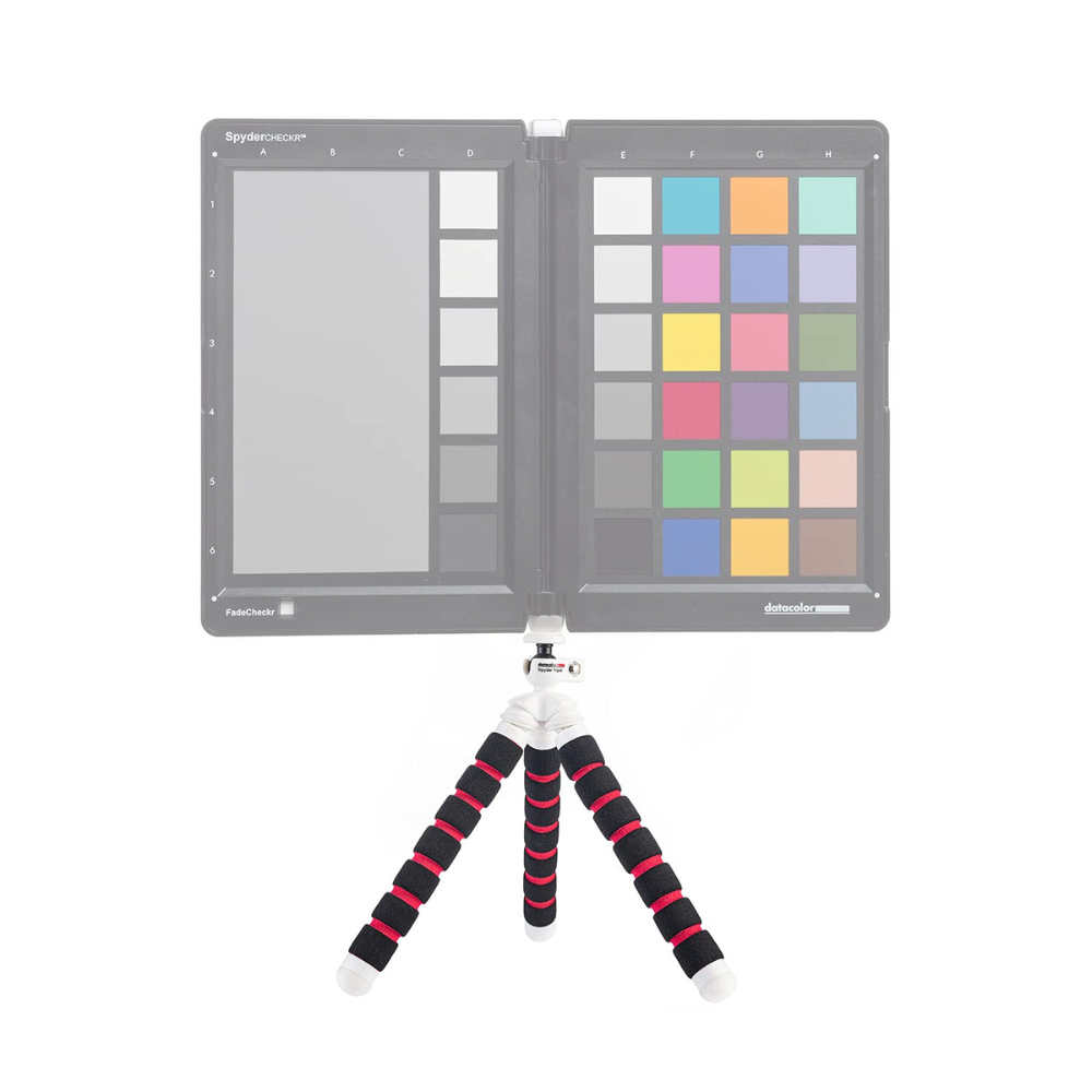 Datacolor Spyder Tripod Flexible & Lightweight with Up to 275g Max Pay Load for Spyder Checkr Color Chart Calibration Tool Professional Photography Videography Accessories | STP100