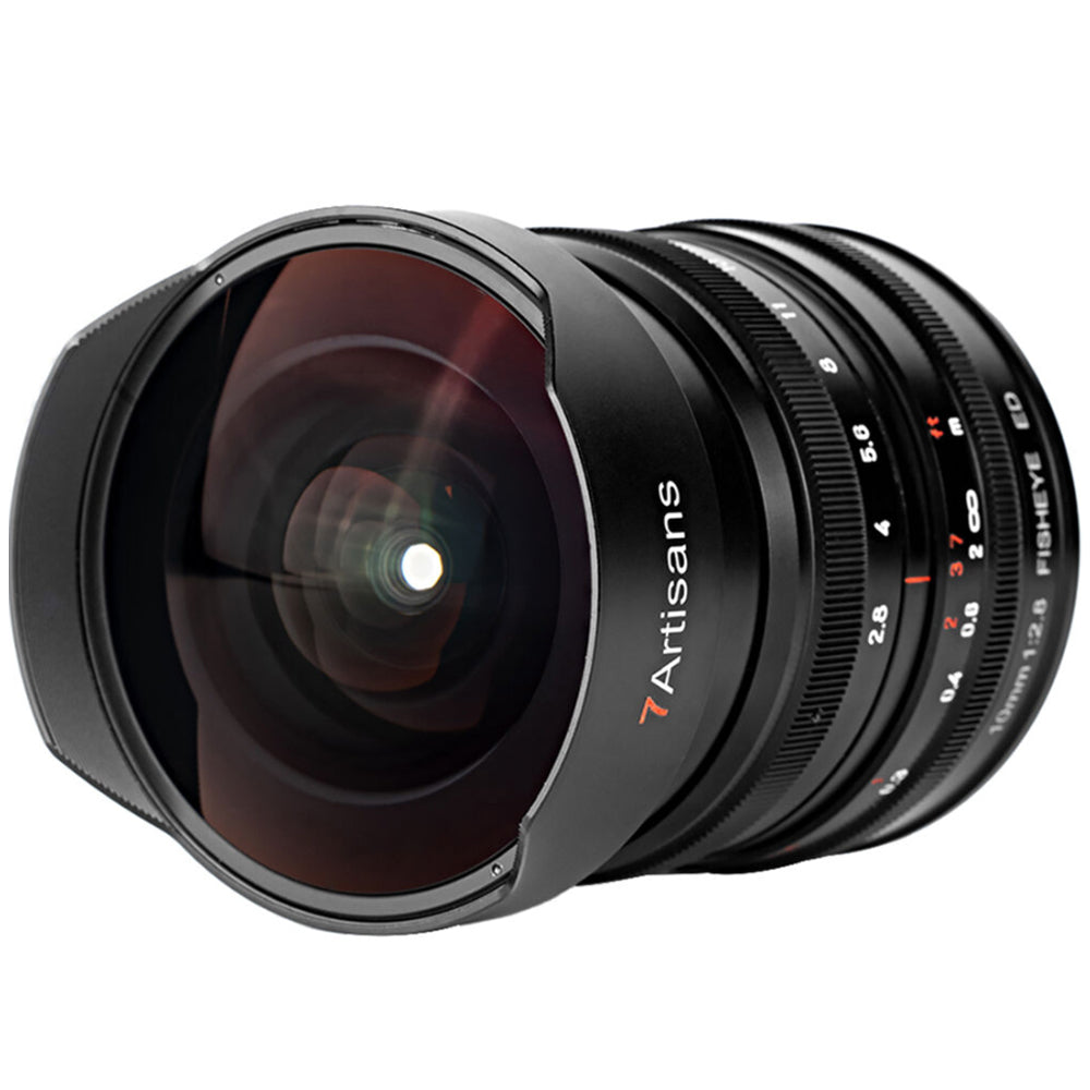 7Artisans 10mm F/2.8 Full Frame Format Nikon Z Mount Ultra Wide Angle Fisheye Prime Lens MF Manual Focus Large Aperture for Mirrorless Cameras