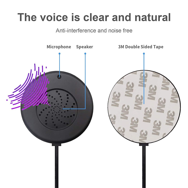 DAYTECH WI09 Two-Way Window Intercom System Glass Barrier PA Speaker and Microphone with Adjustable Volume for Bank, Office, Hospital, Clinic, Pharmacy, Restaurant, Cafe, Coffee Shop, Ticketing, Information Desk Counter