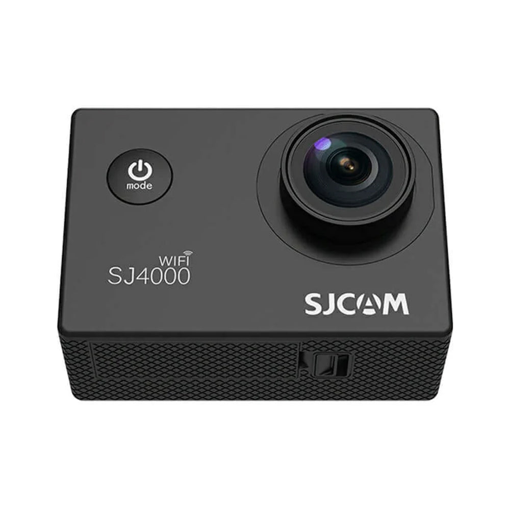 SJCAM SJ4000 WiFi Black 4K Action Camera with 2.0" Display, 12MP & 170-Degree Wide-Angle