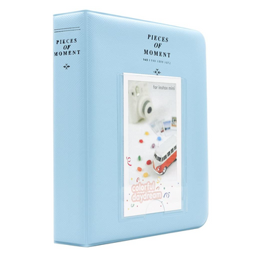 Pikxi AM64 3 Cute Photo Album with 64 Pockets Photos for Fujifilm Instax Mini Instant Camera (Available in Different Colors)