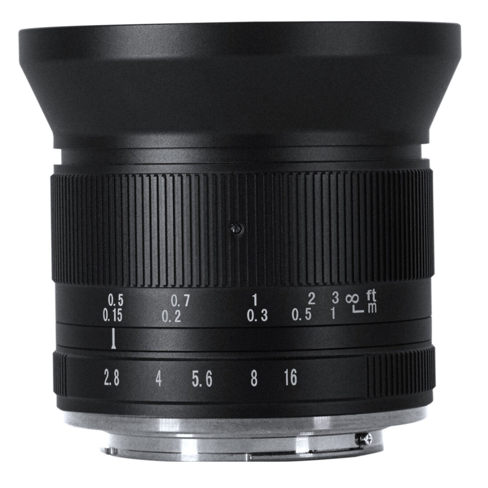 7Artisans 12mm F/2.8 Mark II APS-C Format Canon RF EOS-R Mount Wide Angle Prime Lens MF Manual Focus Large Aperture for Mirrorless Cameras