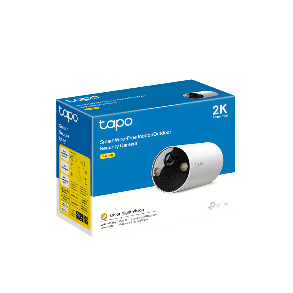 TP-Link Tapo C410 Smart Wire-Free Indoor/Outdoor Security Camera