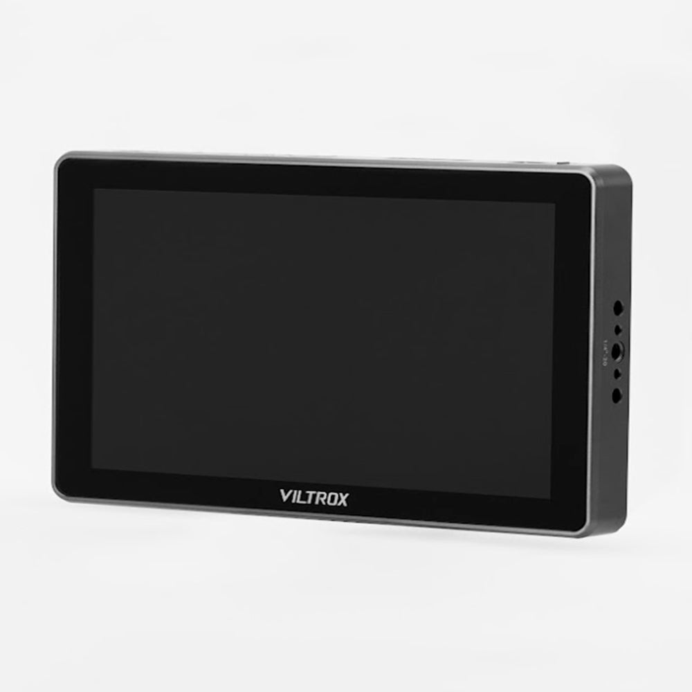 Viltrox DC-L1 / DC-L2 7" On-Camera IPS Touchscreen Camera Monitor with DCI / UHD 4K HDMI / SDI Input and Output, 3D LUTs, USB Type-C Interface, Gyroscope Auto Flip Function, Built-In Mage Tools and L-Series Battery Plate for Photo Video Content Creation