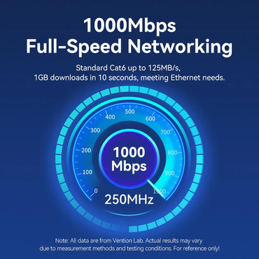 Vention 3-Meters Cat6 UTP 1000Mbps Upward Right Angle RJ45 Full-Speed Ethernet Patch Cable with 250MHz Bandwidth for Computers, Network Devices, PC, Laptops, Wi-Fi Access Point & Router